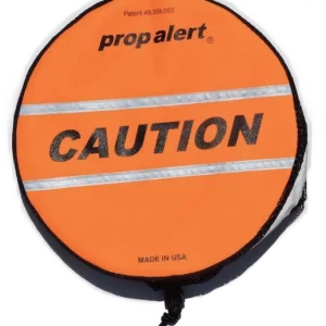 Orange Caution Large Prop Alert