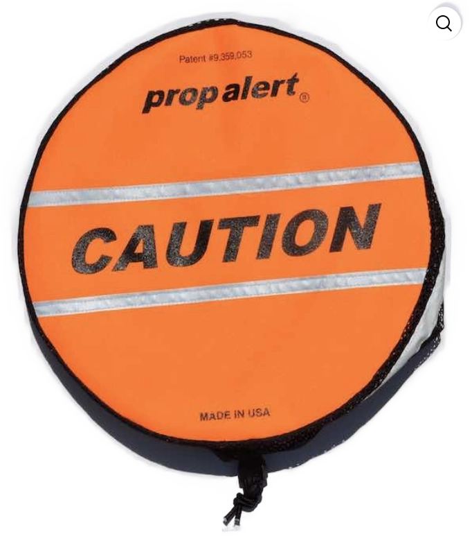 Orange Caution Plus Prop Alert