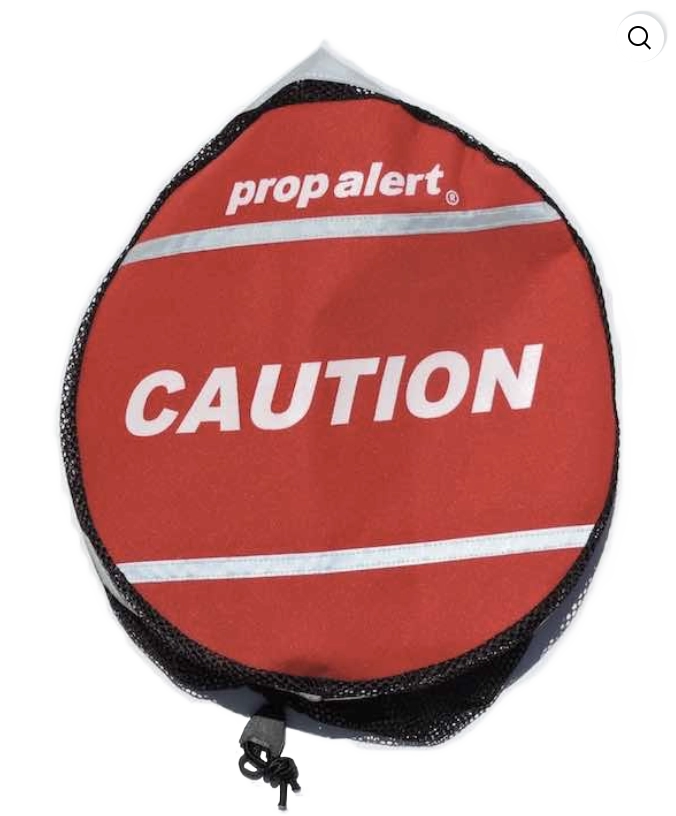 Red Caution Large Prop Alert